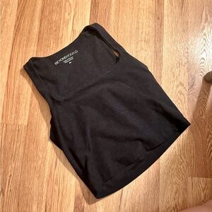 Beyond yoga spacedye black workout top